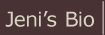 About Jeni Benos