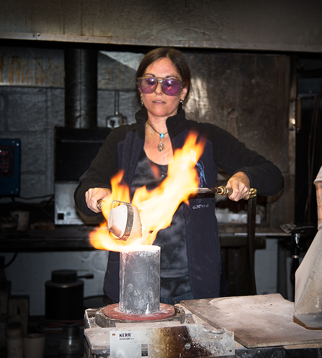 Jeni Benos casting jewelry