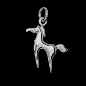 Aries, Silver Pony Charm ©