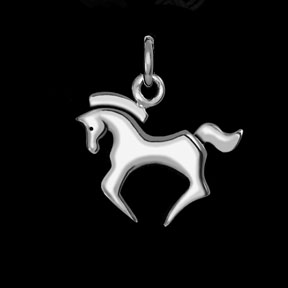 Libra ©, Cantering Horse Charm