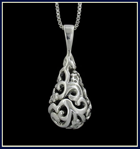 Kalina Filigree Teardrop  1