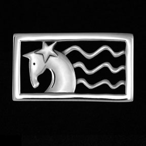 Liberty ©, Patriotic Horse Pin