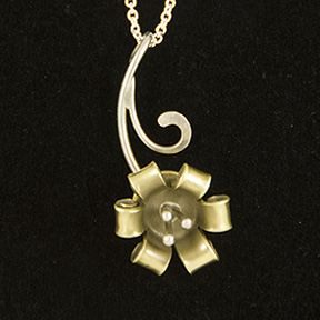 Pistol Petal Style #2 Necklace © PATENTED