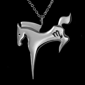 Zodiac Pony Scorpio Necklace ©
