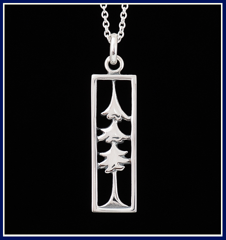 Pine Tree Necklace- Evergreen Escape 