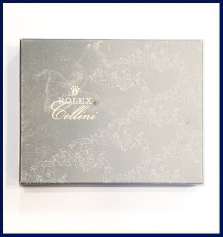 Vintage 18K white gold Rolex Cellini